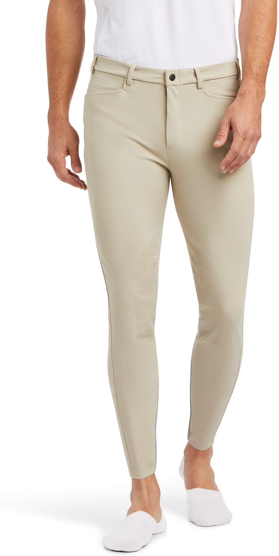 Men's Speranza Knee Patch Breech in Tan, Size: 56 Regular by Ariat
