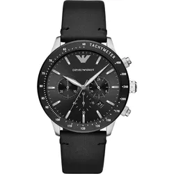 Emporio Armani Quarz / Chronograph Mario AR11243 - schwarz - 43mm