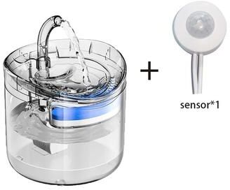 Inspired Finds Smart Motion Sensor Pet Water Fountain 67oz Automatic Drinking Station fountain + Sensor