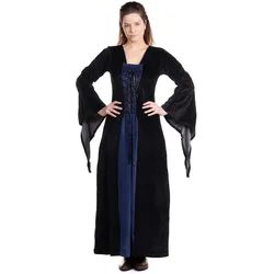 Metamorph Mittelalter Samtkleid - Circe (XXL)