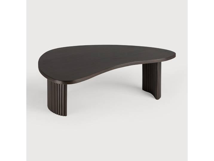 Ethnicraft Boomerang Indoor Couchtisch Mahagoni Dunkelbraun