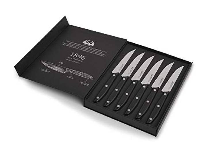 Böker Plus 03DC168 1896 Steakmesser Set, Edelstahl