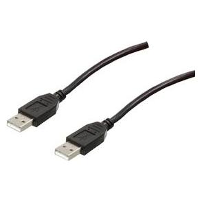 Goobay USB-A-Stecker - USB-A-Stecker-Kabel, 3 m (3 m, USB 2.0) (65205975)