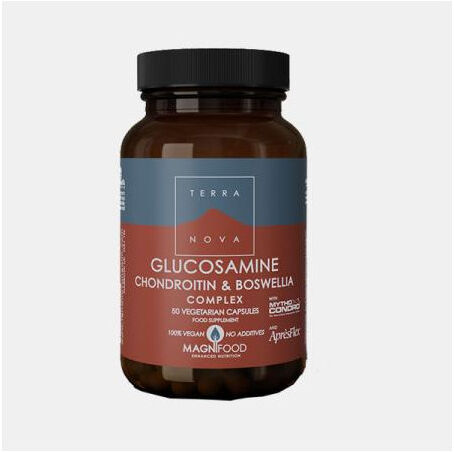 TERRA NOVA GLUCOSAMINE CHONDROITIN & BOSWELLIA COMPLEX 50CAPS