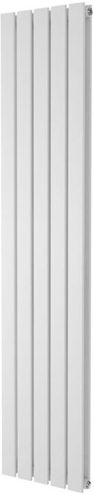 White Stone Peter Vertical Flat Double Panel Radiator White 1600mm H x 340mm W