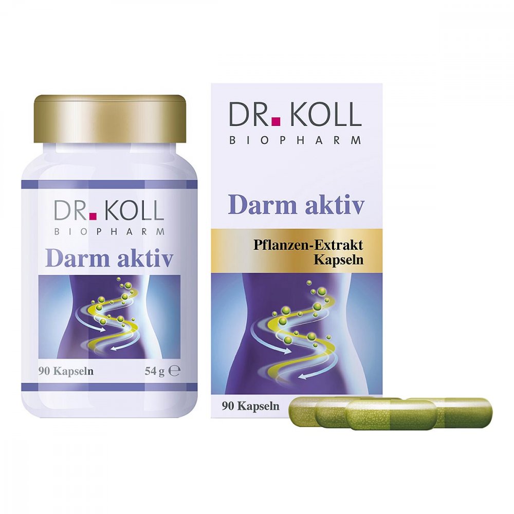 Dr. Koll Biopharm GmbH Darm Aktiv Doktor koll Kapseln 12801679