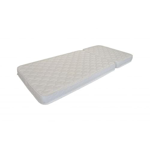 Vipack Kinderbed met Springmatras, Wit, 140+60 cm