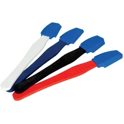 Silistix Glättespachtel - 4er Set: 4, 6, 8, 10 mm