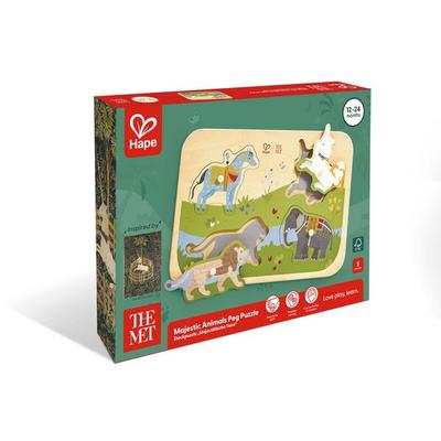 The Met: Steckpuzzle 'Majestätische Tiere' - 4 Teile