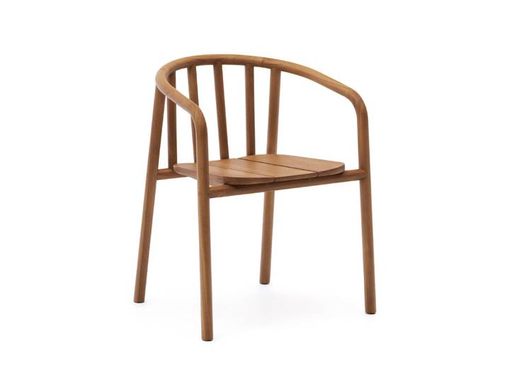 Kave Home Eetkamerstoel Turqueta Teakhout