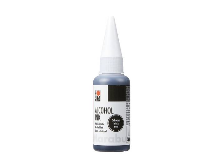 Marabu Alcohol Ink Schwarz 20 ml