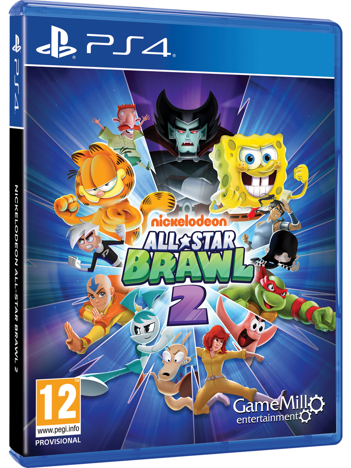 Nickelodeon All-Star Brawl 2 - Sony PlayStation 4 - Fighting - PEGI 12