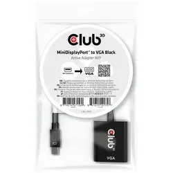 CLUB3D Mini DP1.1A auf VGA aktiv adapter
