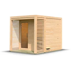 Karibu Gartensauna Saunahaus Angkor 2 Ohne Ofen