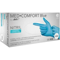 Med Comfort Blue Nitril Gr. M 100 ST