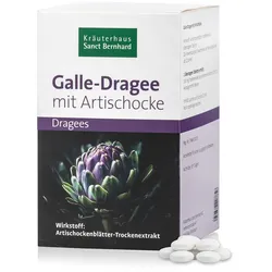 Galle-Dragee mit Artischocke 150 Dragees - 180 g