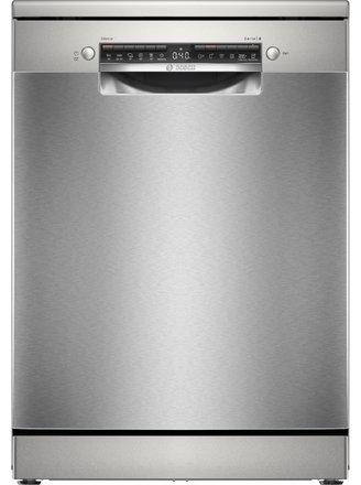 Bosch SMS4HTI16E, Freistehend, Standardgröße (60 cm), Edelstahl, Edelstahl, Tasten, 1,75 m