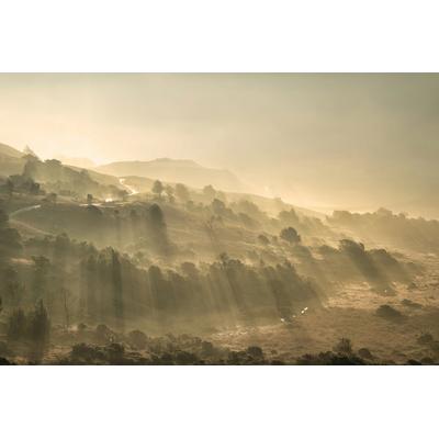Fototapete PAPERMOON "Landschaft", bunt, B:3m L:2,23m, Vlies, Tapeten