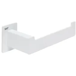 SAT Vision Toilettenpapierhalter Montage ohne Bohren für die Wandmontage weiß SATDVI26B