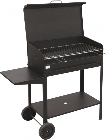Mille Etna - Barbecue à charbon en fer artisanal - 77,5x47 cm