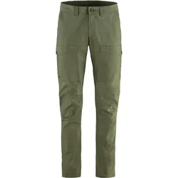 Fjällräven, Herren, Outdoorhose, Abisko Hybrid Trail Trs (56), Grün