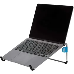 R-Go Tools Notebook-Ständer, Notebook Ständer, Silber