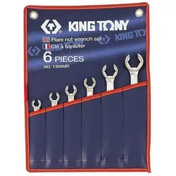 King, Schraubenschlüssel, tony Estuche de Llaves para racores 5/8"-7/8" - 6 Pzas (5/8")