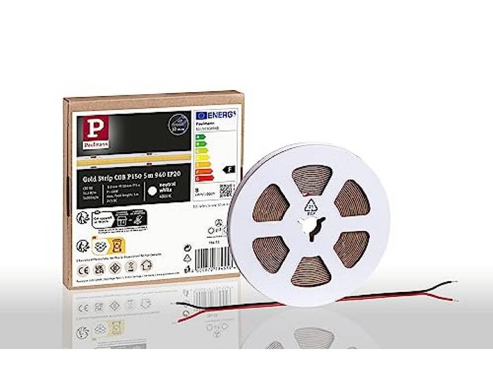 Paulmann 78455 Pro LED Strip Gold P150 COB 940 5m 68W 1400lm/m 528LEDs/m 4000K LED Streifen