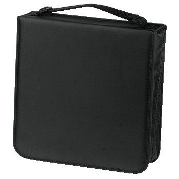 Hama CD Wallet Nylon 208, black 00033835