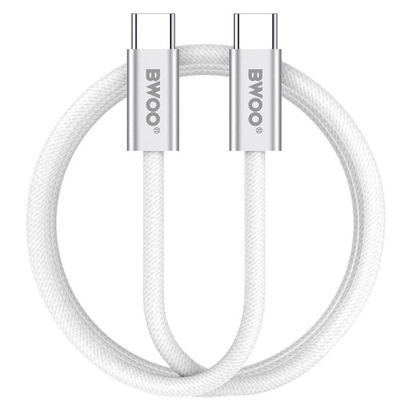 Bwoo Braided Cable USB-C - USB-C 1m 240W Super Fast Charging BO-X317C-C (1 m, 240 W) (58897011)