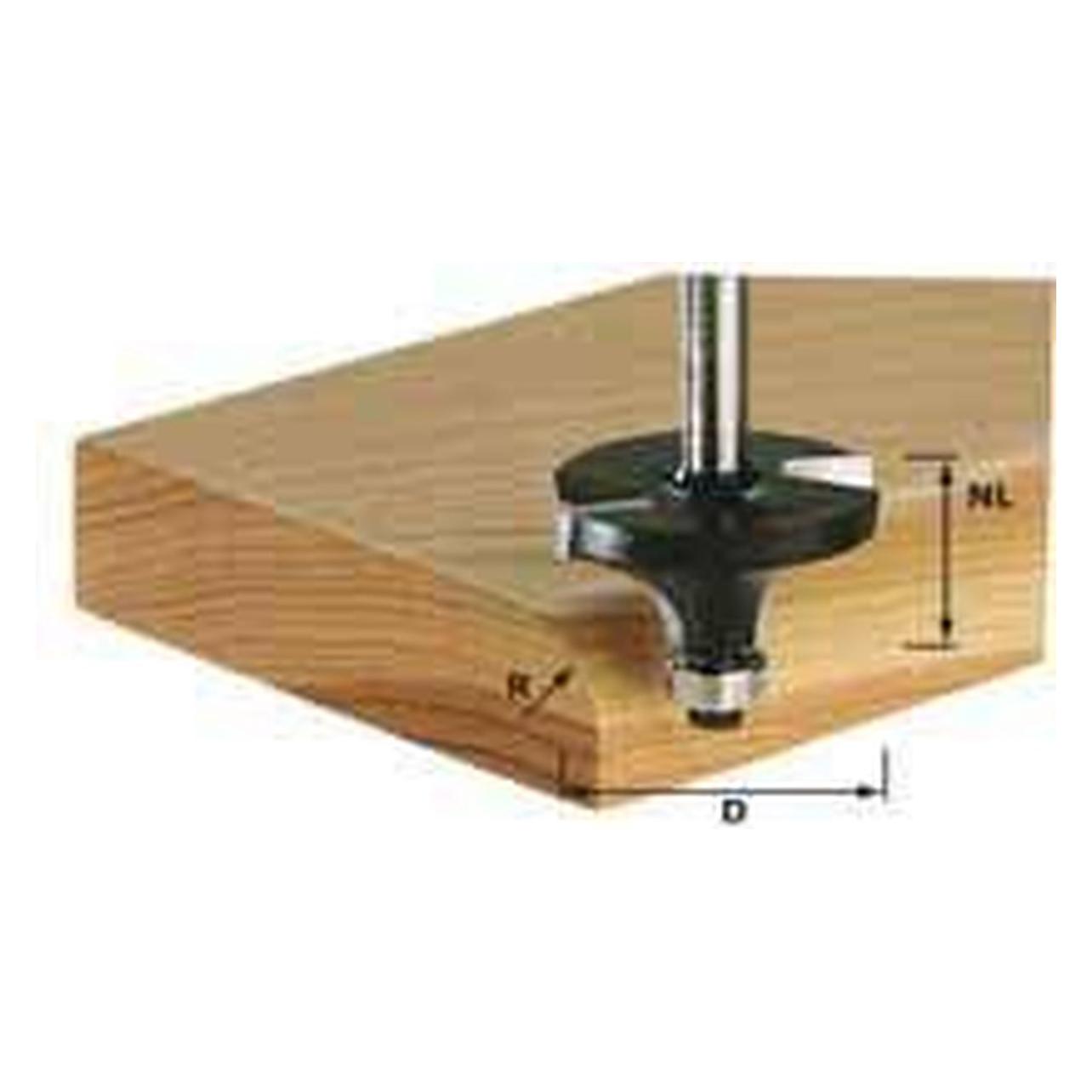 Festool Abrundfräser HW S8 D16,7/R2 KL (491009)