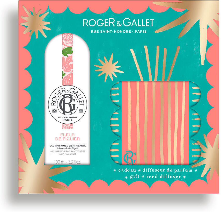 Roger & Gallet Fleur De Figuier Agua Perfumada Bienestar Estuche 2 pz