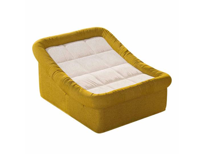 Vercart Doppelter Sitzsack Komfortabel Gelb, Mode, 128x64x160 cm, Wohnzimmer, Sessel, Polstersessel