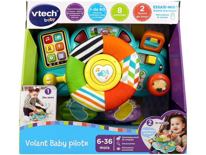 Vtech Volant Baby pilote Französisch 6+ Monate