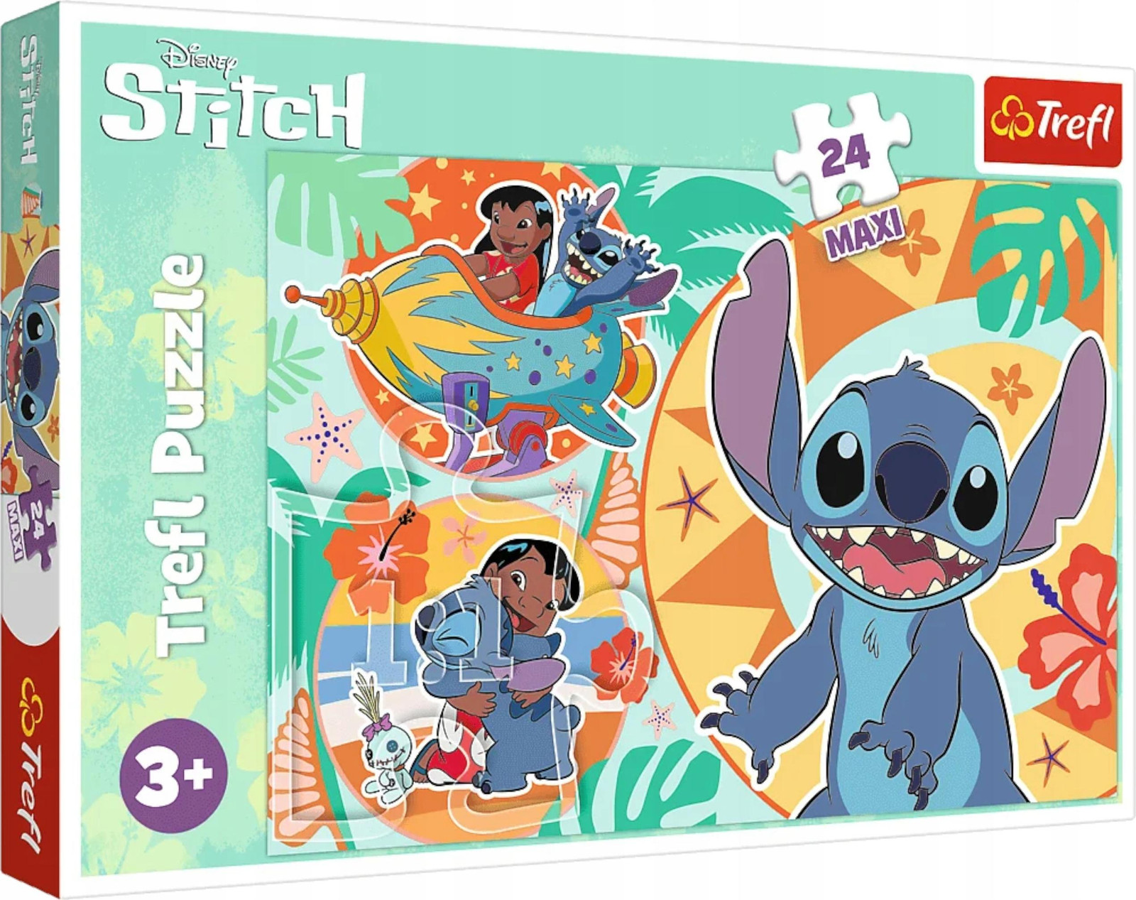 Trefl Puzzel 24-dlg Maxi Happy Day Lilo And Stitch 14365