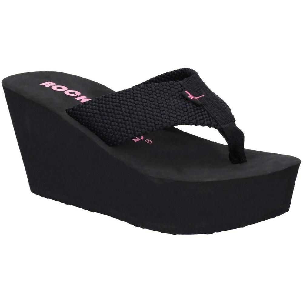 Sandales compensées Diver Rocket Dog Pour Femme en Noir