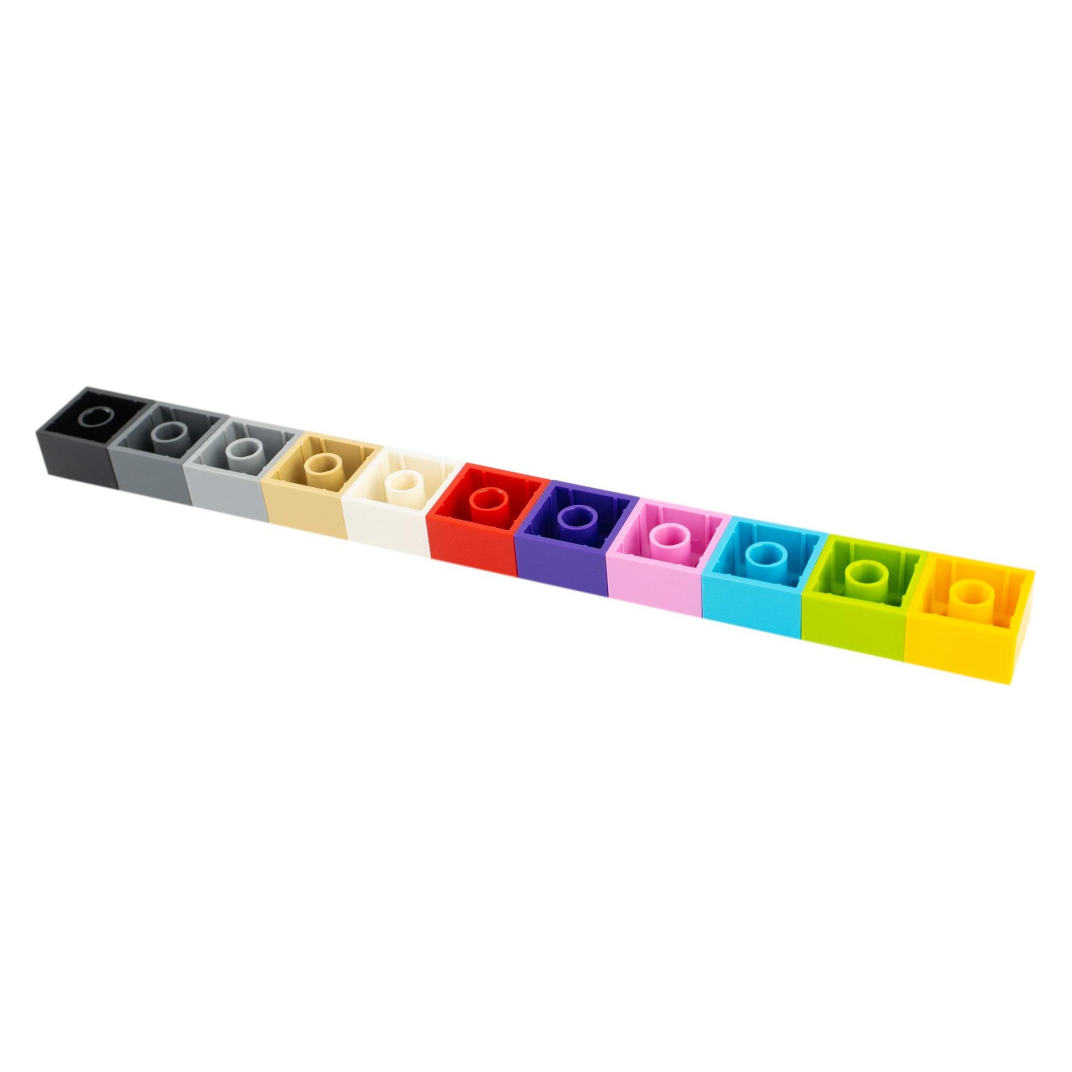 LEGO 2x2 Steine bunt- 500 Stück - Colorful bricks 3003 (3003, LEGO Zubehör) (3003)
