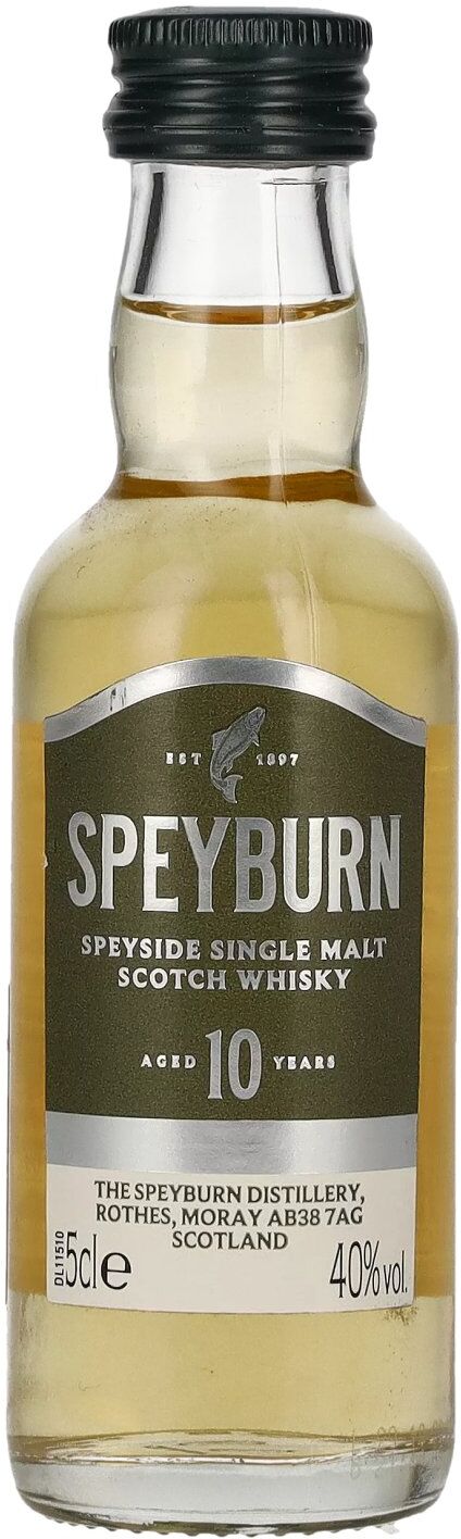 Speyburn 10 Years Old Speyside Single Malt Scotch Whisky 40% Vol. 0,05l