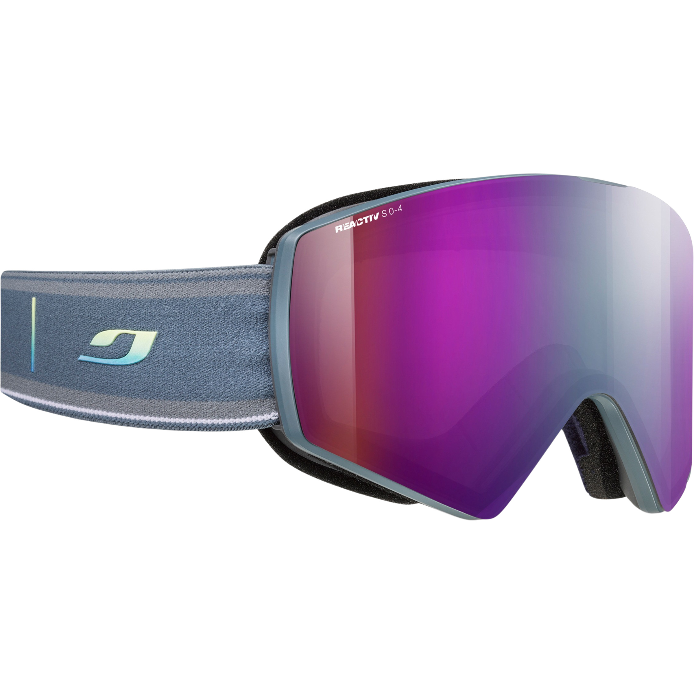 Julbo Razor Edge Reactiv 0-4 High Contrast Skibrille Skibrillen blau Größe XL Trekking