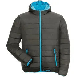 Steppjacke "LIZARD" Outdoor - XL - schwarz/blau