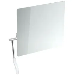 Hewi Kippspiegel 802.01.100L98 725x741x73mm, Hebel links, signalweiß