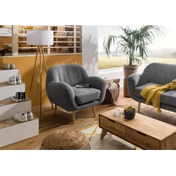 Sessel 96x85x88  grau HOLMA