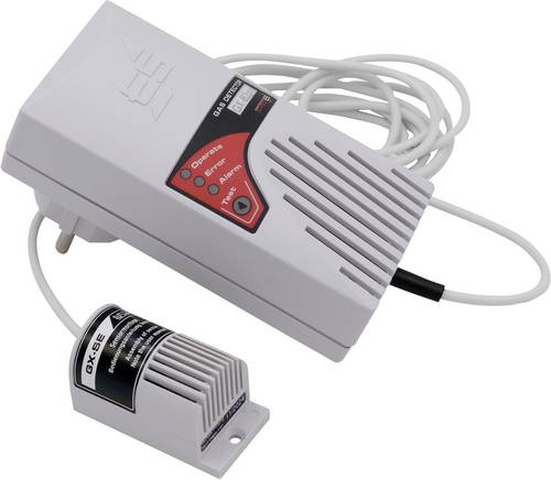 Schabus GX-B2pro ext. Sensor SE Gasmelder mit externem Sensor netzbetrieben, über Steckdose detektiert Ethanol, Methan, Propan