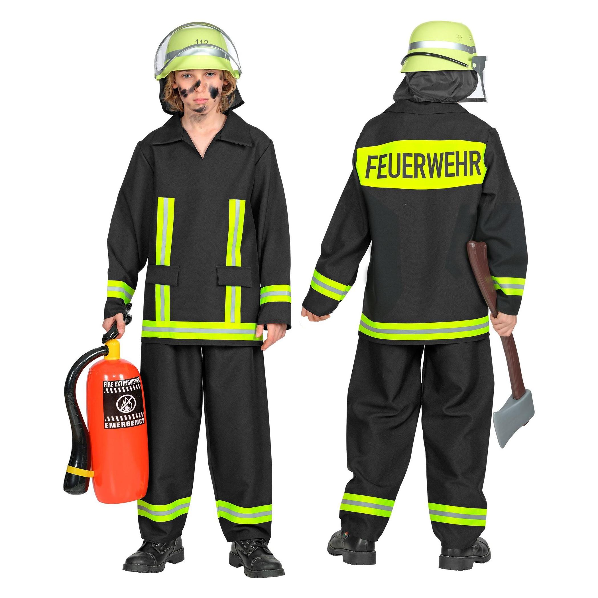 Widmann Kostüm Feuerwehrmann (140) (90882-7)