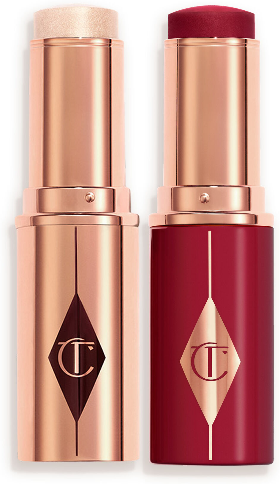 Unreal Summer Blush + Glow Duo - Face Kit Charlotte Tilbury 3780 Unreal Summer Blush + Glow Duo Size:
