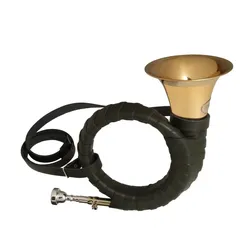 Kühnl & Hoyer 1344 G Goldmessingschallstück, Stimmzug, weite Bauart - Fürst-Pless-Horn