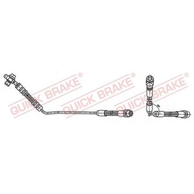 Quick Brake Bremsschlauch [Hersteller-Nr. 59.942X] für BMW
