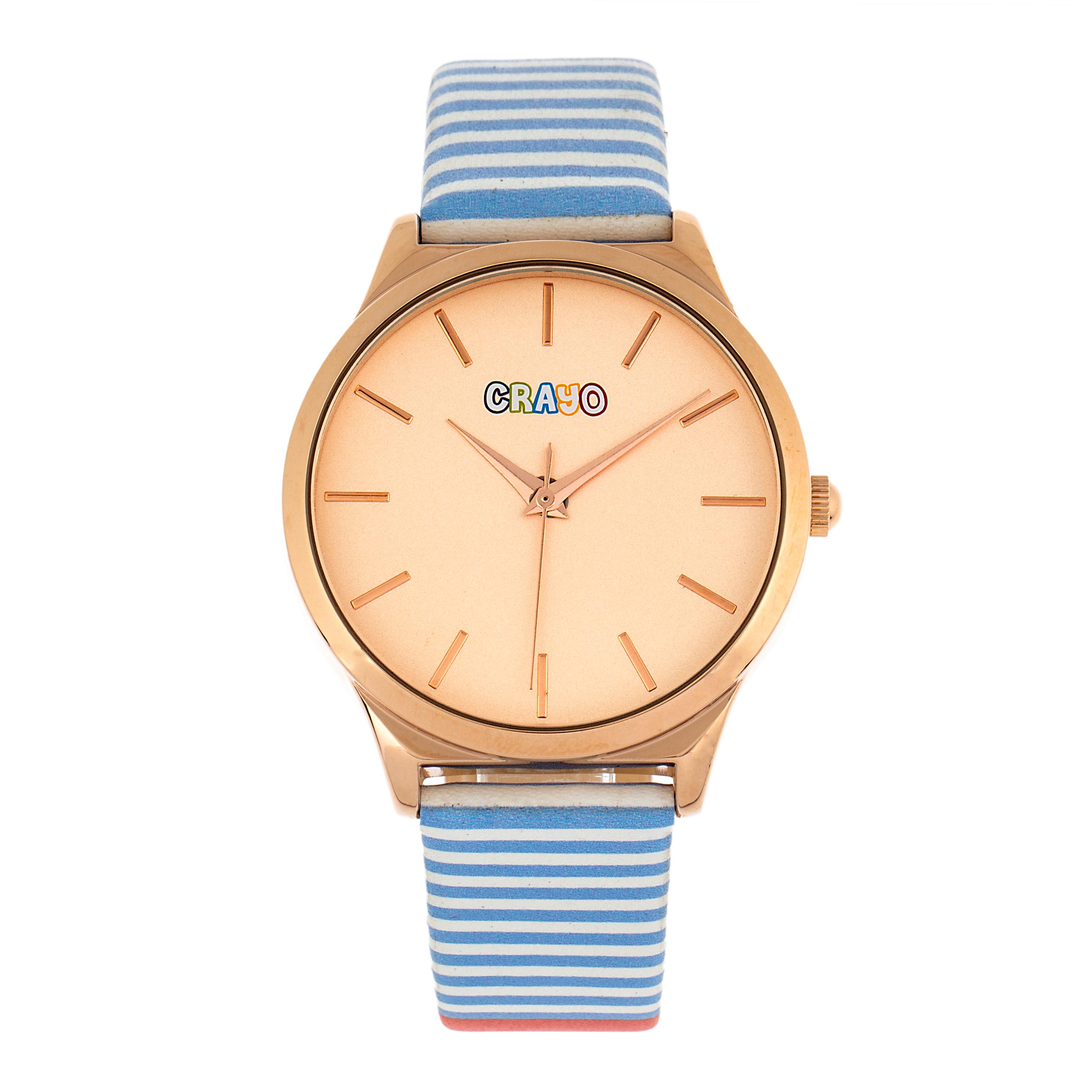 Crayo aan boord van unisex horloge