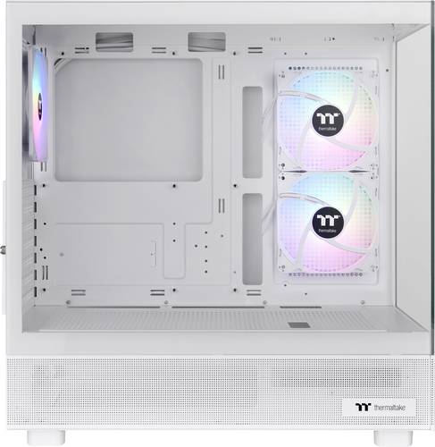 Thermaltake View 270 Plus TG ARGB Snow White Midi-Tower Gaming-Gehäuse Weiß