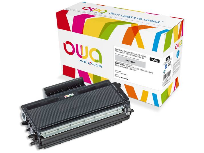 OWA Toner compatible BROTHER TN3170 - K12248OW - Noir